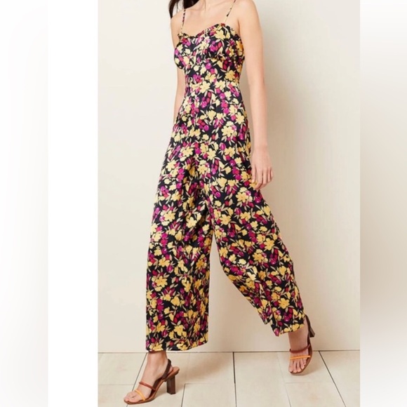 Free people the east order women floral jumpsuit Size Small NWOT